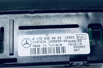 DISPLEJ ČIDEL PARKOVÁNÍ MERCEDES-BENZ GL (X166) A1725420023 2.99L
