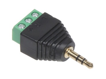 WTYK JACK 3.5mm STEREO ADAPTER ZŁĄCZE SZYBKOZŁĄCZE