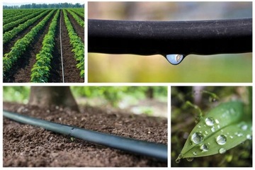 LINIA KROPLUJĄCA NAWODNIENIE KROPELKOWE 100 m 211 El XXL Nawadnianie Ogrodu