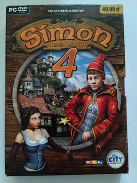 Simon the Sorcerer 4 Polskie Wydanie PL DVD PC