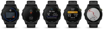 Garmin Forerunner 255 Music, черный, размер 46 мм
