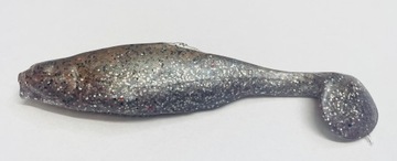 GUMA REALISTIC SHAD MATUSIAK PŁOĆ 12 049 Brąz + brokat
