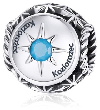 CHARMS ZAWIESZKA CHARMSY ZNAK ZODIAKU KOZIOROŻEC CHARMSY