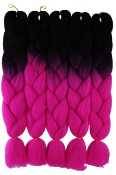 СИНТЕТИЧЕСКИЕ ВОЛОСЫ ЦВЕТНЫЕ ОМБРЕ БРИДЖИ 2-06