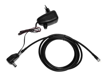 Gotowy 30m kabel + zasilacz regulowany do anteny