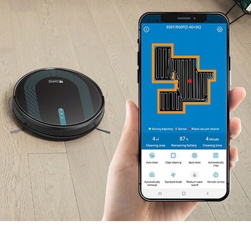 Proscenic 850T WiFi Автоматический робот-пылесос для мытья полов