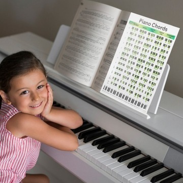НАКЛЕЙКИ ДЛЯ АКТИВОВ ПИАНО ДЛЯ АВТОРОВ ПЕСЕН НАСТЕННАЯ ДОСКА ДЛЯ ПИАНО PIANO CHORD POINT