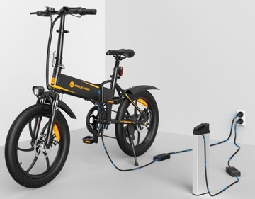 Складной электрический велосипед 250 Вт 10,4 Ач 80 км