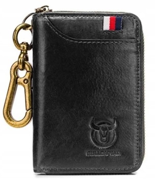 Etui na klucze karty BULLCAPTAIN skóra RFID