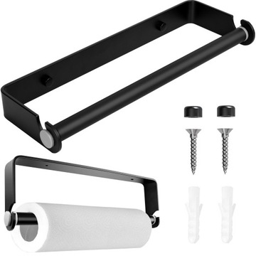 Полотенцедержатель Doger черный в стиле лофт