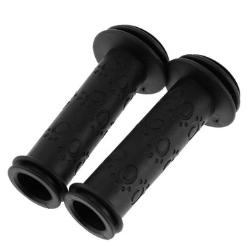 1 para chwytów kierownicy roweru MTB gumowa 20mm rączka czarna