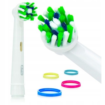 4x KOŃCÓWKA ORAL-B EB50 CROSS ACTION ORGINAŁ