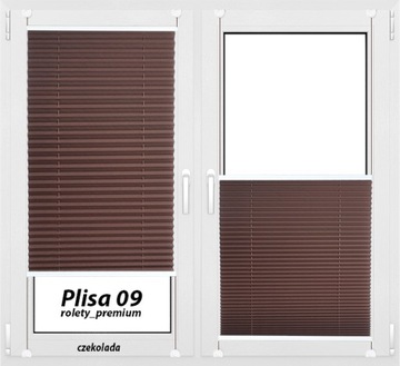 Рулонная штора плиссе/плиссе Rolety_Premium 55x100