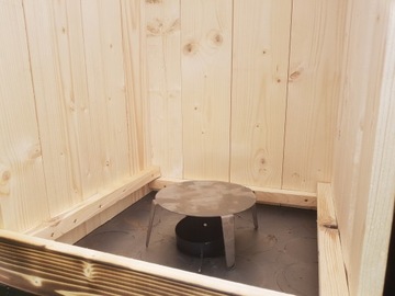 ДЕРЕВЯННАЯ КОПИЛКА ДЛЯ ДОМАШНЕГО САДА, ВЫСОТА 70 СМ.