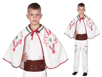 KOSTIUM GÓRAL JANOSIK HARNAŚ SPODNIE PAS 146-158