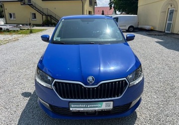 Skoda Fabia III Hatchback Facelifting 1.0 TSI 95KM 2021 Skoda Fabia 1.0 TSI DSG Bogata wersja Gwarancja Salon PL FV23 Benzyna 95KM, zdjęcie 1