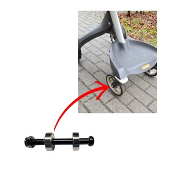 STOKKE Подшипники и ось переднего поворотного колеса, ремкомплект для коляски