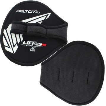 BELTOR CHWYTY PADY GRIPPY TRENINGOWE NA SIŁOWNIE GRIP BEASTS ROZMIAR L/XL