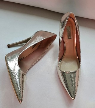 Золотые туфли TOPSHOP, размер 42