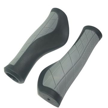 Gripy/Chwyty kierownicy Ergonomiczne (guma, 135mm)