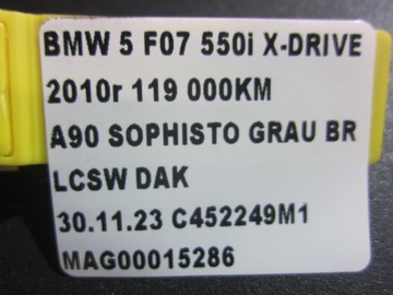 BMW 5 F07 GT 520D 535 550 TLUMIČ ZADNÍ LEVÝ PRAVÝ 33526798150