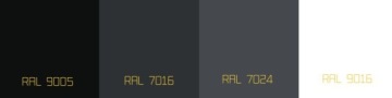 Наконечник RAL для деревянного перил 40х40 + переходник