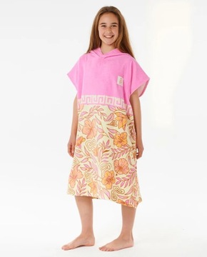 Пончо Rip Curl 2024 смешанное с капюшоном для девочек Pch - O/S