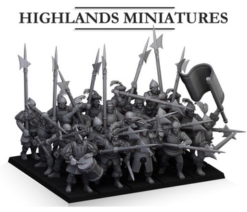 Sunland Troops with Halberds - x10 Warhammer