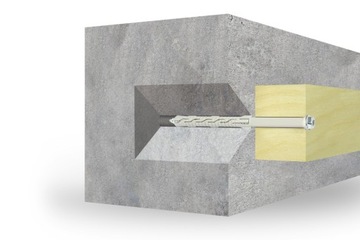 Kołki ramowe rozporowe 10x100 KLUCZ+TX torx 50szt