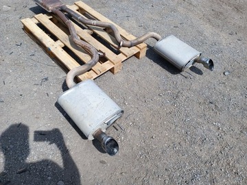 Глушитель глушителя выхлопной системы Ford Mustang 2.3 2015-