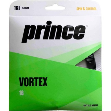 Naciąg tenisowy Prince VORTEX 1,30mm / 12,2 m czarny
