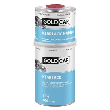 Lakier bezbarwny GOLDCAR Klarlack Standard 1L KPL