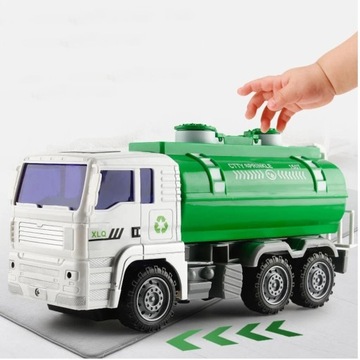 Набор из 6 мусоровозов, движущиеся части, мусоровоз 6Н.