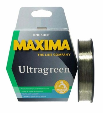 Żyłka MAXIMA Ultragreen 0,35mm 6,5kg 200m