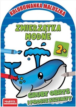 Kolorowanka Maluszka - ZWIERZĄTKA WODNE