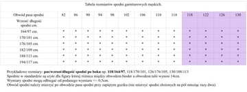 КЛАССИЧЕСКИЕ КОСТЮМНЫЕ БРЮКИ РАЗМЕР 126/164/97см длина ЧЕРНАЯ ТАБЛИЦА РАЗМЕРОВ