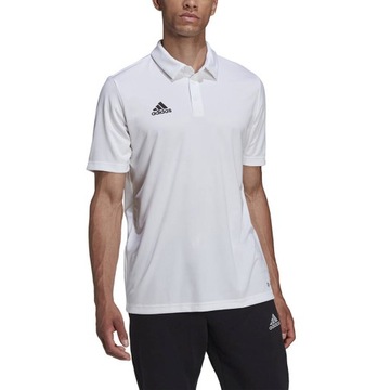 Koszulka sportowa męska polo adidas biała HC5067