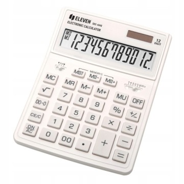 12-cyfrowy kalkulator biurowy SDC-444XR Eleven