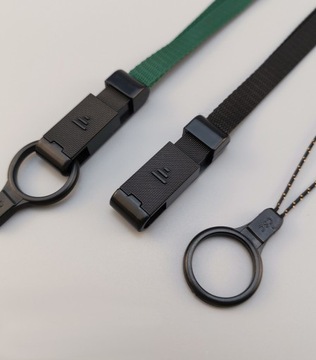 Футляр для ключей с ремешком для фотоаппарата, нейлоновый, желтый свет