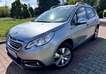 Peugeot 2008 I SUV 1.2 PureTech 82KM 2015 Peugeot 2008 1.2 Benzyna BEZ TURBO NAwigacja Klimatyzacja lakier oryginal, zdjęcie 1