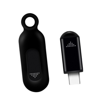 Pilot zdalnego sterowania Interfejs Micro USB Adapter Plug and Play Domowy typ C, czarny