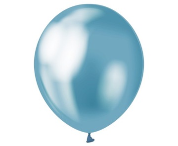 Balony Platynowe Jasnoniebieskie 30 cm 7 szt.