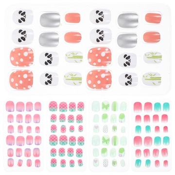 КЛЕЙ ДЛЯ ДЕТСКОГО УКРАШЕНИЯ НОГТЕЙ ДЛЯ НАКЛОННЫХ НОГТЕЙ ДЕТСКИЙ SUITE ШТ. 5 КОРОБОК/120 ШТ.