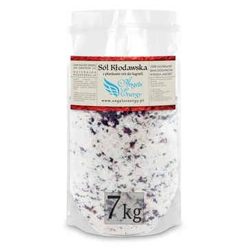 Sól z Płatkami Róż Kłodawska Do Kąpieli 7kg