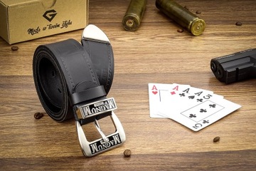 Мужской ремень для брюк