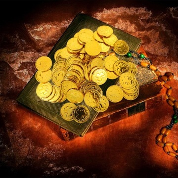 MONETY CZEKOLADOWE Koniczyny PREZENTOWE 100 SZT