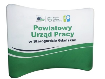Арочная рекламная стена 300x230см Design Print, односторонняя