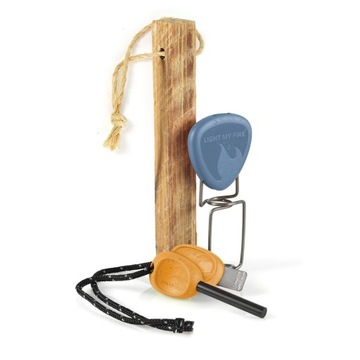 FireLighting Kit BIO HazyBlue/RustyOrange