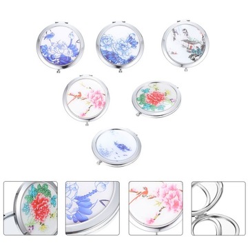 Складное зеркало под туалетный столик, двустороннее, 6 шт.