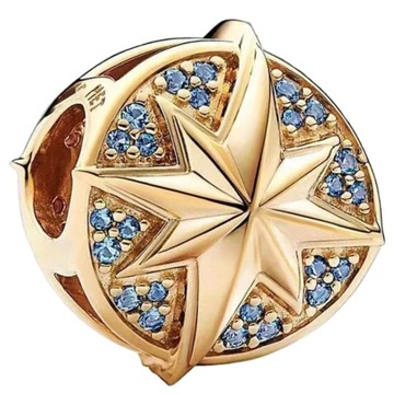 Charms Zawieszka Charms Insygnia Kapitan Marvel Charmsy Trusky